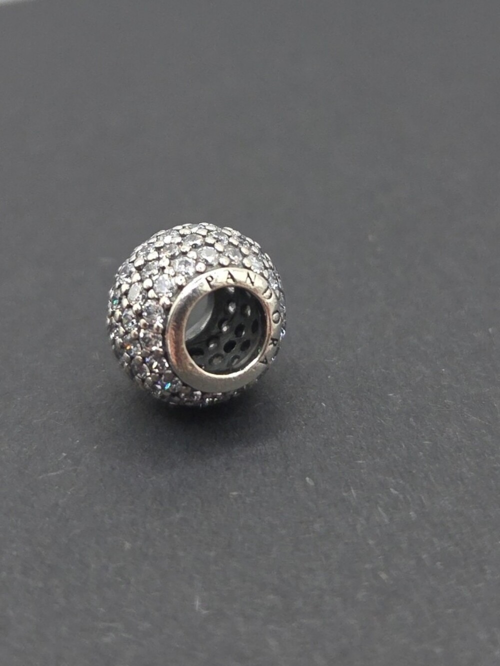 Pandora Retired Pavé Lights Charm With Clear CZ
